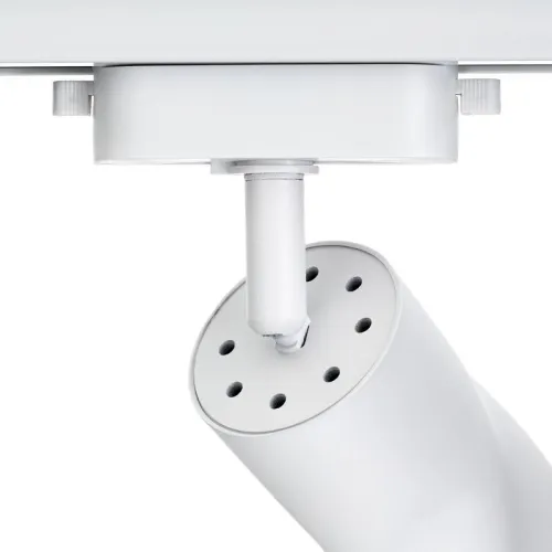 Светильник трековый поворотный ARTLINE 55х55х200 GU10 230В алюм. 2.6кв.м бел Ritter 59931 3 фото 9