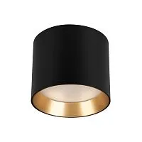 Светильник светодиодный SP-BISCOTTO-R90-8W Warm3300-MIX BK-GD 80deg 230В IP54 8Вт 3300К метал. Arlight 055025