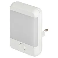 Светильник светодиодный NN-624-SW-W ночник в розетку с выключателем бел. ЭРА Б0057214