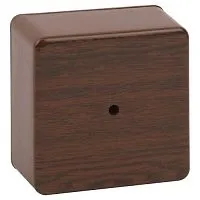 Коробка распаячная 100х100х50мм без клеммы IP40 дуб BS-O-100-100-50 Эра Б0058709