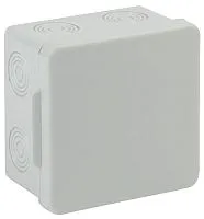 Коробка распаячная ОП КОР 80х80х50мм без гермовводов 7 входов IP54 Эра Б0037442