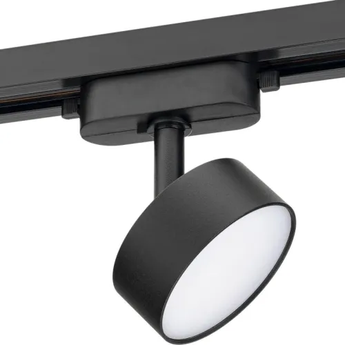 Светильник трековый светодиодный ARTLINE поворотный 75х75х30мм 10Вт 700Лм 4000К 230В алюм. 4.5кв.м черн. Ritter 59726 5 фото 2