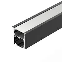 Профиль SL-LINIA52-3L-F-2000 ANOD BLACK L2000 алюм. Arlight 044685