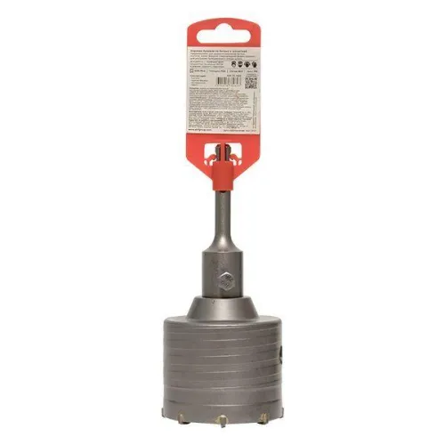 Коронка буровая по бетону с оснасткой TCT-72 М22 SDS-plus Master EKF tct-72-m22 фото 7