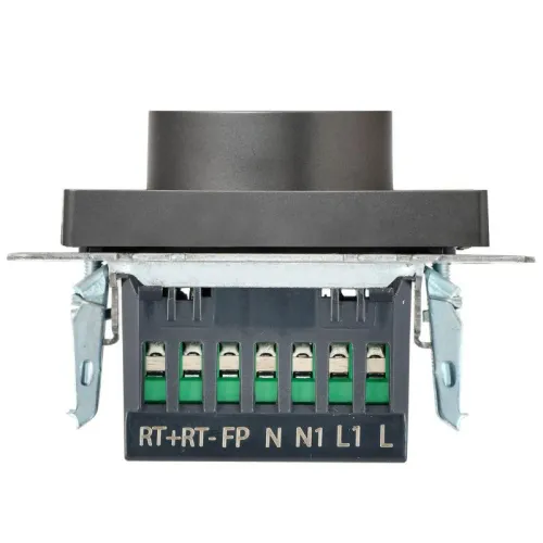 Термостат электронный с индик. BRITE СП IP20 ТС10-1-БрС механизм сталь IEK BR-RT11-K46 фото 4