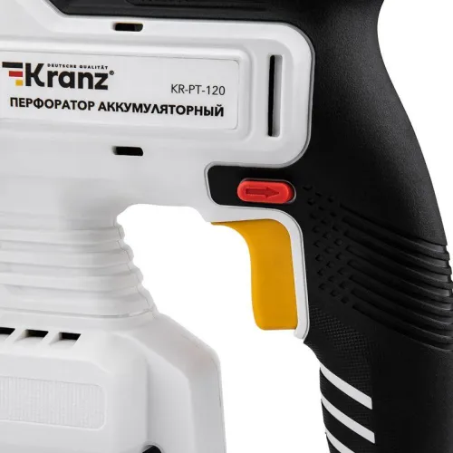 Перфоратор аккумуляторный SDS-plus 2.2Дж 1х4А.ч в кейсе Kranz KR-PT-120 фото 2