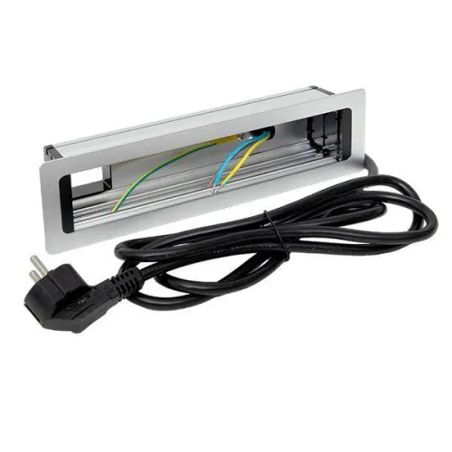 Блок розеточный встраиваемый настольный 10 модулей C-Line EKF cl-vnbin-10-s фото 7