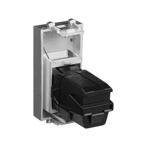 Розетка HDMI 1мод. Avanti "Закаленная сталь" тип А-А модульная DKC 4404251 фото 3