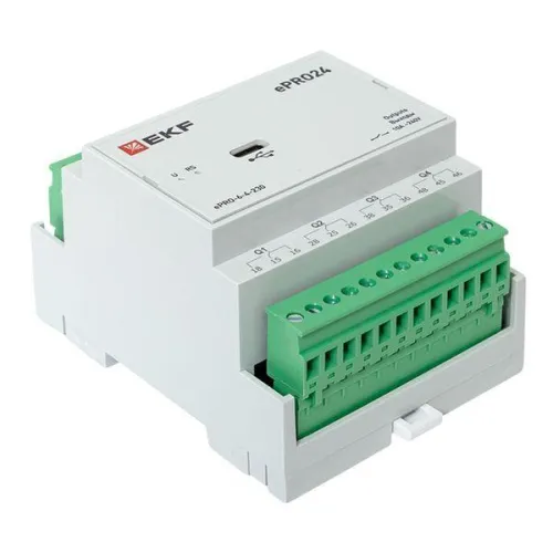 Модуль расширения ePRO удаленного управления 6вх/4вых 230В PROxima EKF ePRO-6-4-230 фото 12