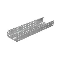 Лоток перфорированный 80х200 L5000 1.2мм "Быстрый монтаж ПЛЮС" LPplus80-200-1.2-5000 КМ PL14798