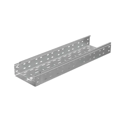 Лоток перфорированный 80х200 L5000 1.2мм "Быстрый монтаж ПЛЮС" LPplus80-200-1.2-5000 КМ PL14798