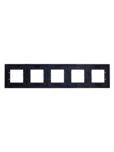 Рамка 5-м 10мод. Zenit шампань ABB 2CLA227500N1901 фото 3