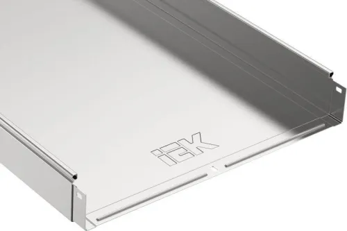 Лоток листовой неперфорир. 80х400 L3000 сталь 1.2мм IEK CLN10-080-400-120-3