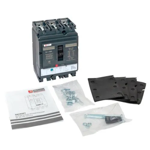 Выключатель автоматический 3п 100/16А 36кА ВА-99C Compact NS PROxima EKF mccb99C-100-16 фото 3