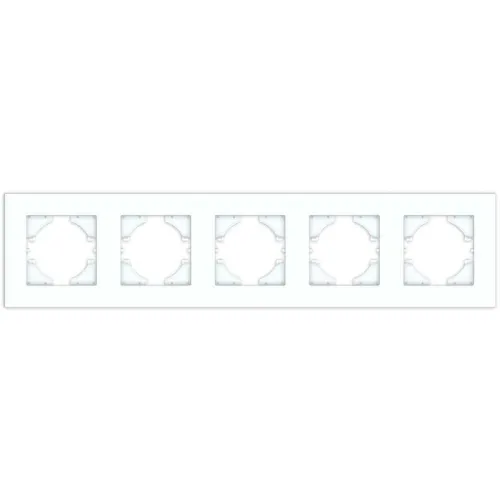 Рамка 5-м City бел. матов. GUSI С1115-041
