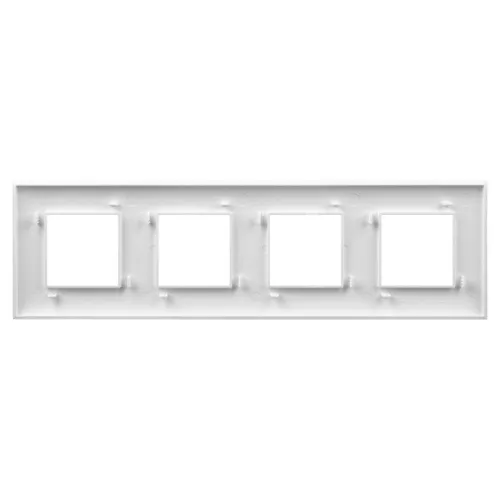 Рамка 4-м 8мод. Avanti "Белое облако" DKC 4400908 фото 4