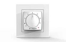 Терморегулятор Twist с датчиком пола 16А бел. Ридан 21RT0101R