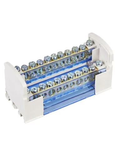 Шина на DIN-рейку (кросс-модуль) ШНК 2х11 L+PEN IEK YND10-2-11-050 фото 6