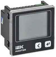 Амперметр цифровой щитовой 3ф RS-485 72х72 LCD MASTER IEK MI-DA11-6-3-1-LCD