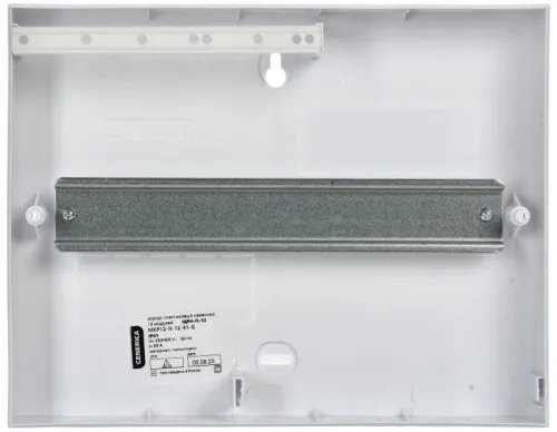 Корпус пластиковый ЩРН-П-12 бел. дверь IP41 GENERICA MKP13-N-12-41-K01-G фото 2