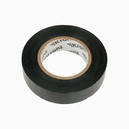 Изолента ПВХ 0.13х19мм 25м черн. Kranz KR-09-2206 фото 2