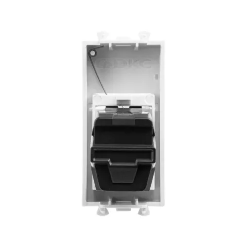 Розетка USB 1мод. Avanti "Белое облако" тип А-А модульная DKC 4400401 фото 3