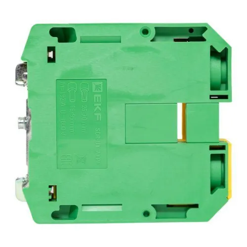 Колодка клеммная винтовая 70 UT земля EKF scr-ut-70-pe фото 9