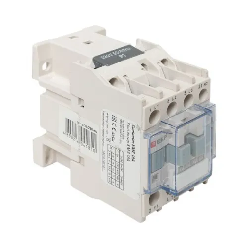 Контактор КМЭ-1 18А кат. 230В AC 1НЗ EKF ctr-s-18-220-nc фото 9