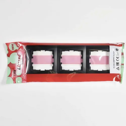 Рамка 3-м Karina Life горизонт. черн. бархат LEZARD 708-4200-148 фото 4