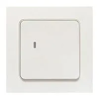 Выключатель 1-кл. Стокгольм Умный беспроводной бел. Zigbee Сonnect EKF RCV-ST1-WS-ZB