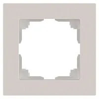 Рамка 1-м СП Accent 6-501-06 перламутр. Intro Б0063753