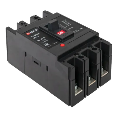 Выключатель автоматический 3п 40А 15кА LS63 ProPact EKF mccb-63-15-3-40-ls фото 11