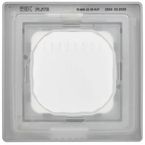 Рамка 1-м СП FLITE Рпро-1-55-ФлА IP55 алюм. IEK FI-M10-32-55-K47 фото 2