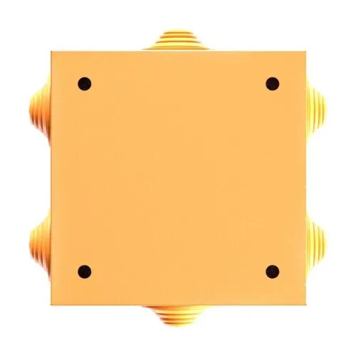 Коробка ответвительная FS 150х150х80мм 6р 450В 32А 10кв.мм нерж. контакт с каб. вводами и клеммн. IP55 сталь. DKC FSK31610 фото 3