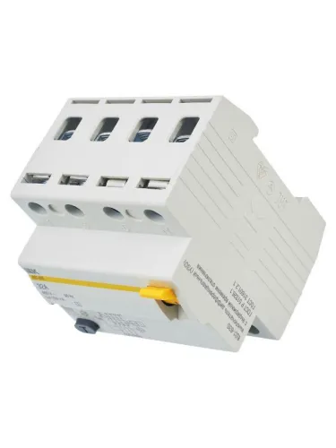 Выключатель дифференциального тока (УЗО) 4п 32А 100мА тип AC ВД1-63S KARAT IEK MDV12-4-032-100 фото 4