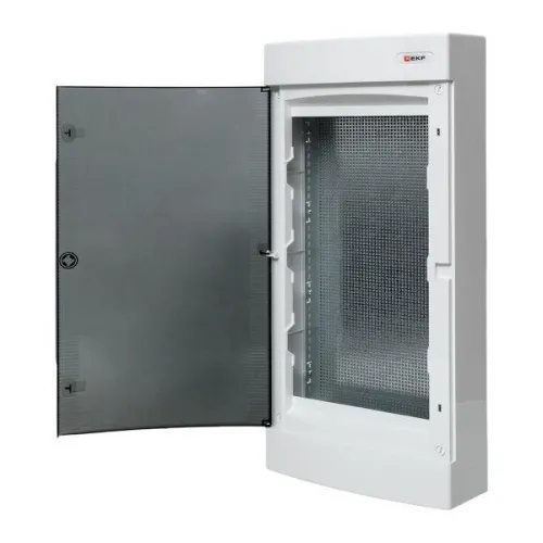 Щит слаботочный навесной Unix 4 габарит IP41 прозр. дверь увеличенный PROxima EKF ux-4m-n-xl фото 7