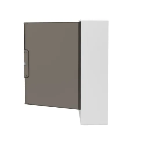 Щиток настенный 24мод. FRAME с тонированной дверцей с шин. PEN 2шт 8 отв. + 2шт 6 отв. бел. DKC F24W1WD фото 4