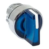 Механизм переключателя исполнительный ХB4 син. на 3 положения с фиксацией с подсветкой с короткой ручкой IP65 EKF XB4BD3FL-B-65