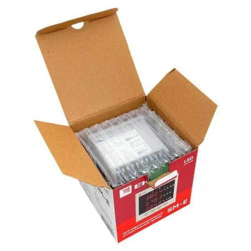 Прибор измерительный многофункциональный SM-Е с реле на панель 96х96 (квадратный вырез) (без поверки) EKF sm-963er фото 3