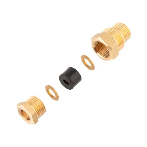 Комплект для ввода кабеля в трубу (сальник) с двойн. резьбой 1/2 и 3/4 PROCONNECT 51-0610-2 фото 3