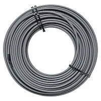 Кабель нагревательный саморег. ESR-33F 33Вт/м фторопласт (уп.50м) EKF ESR-33F-50