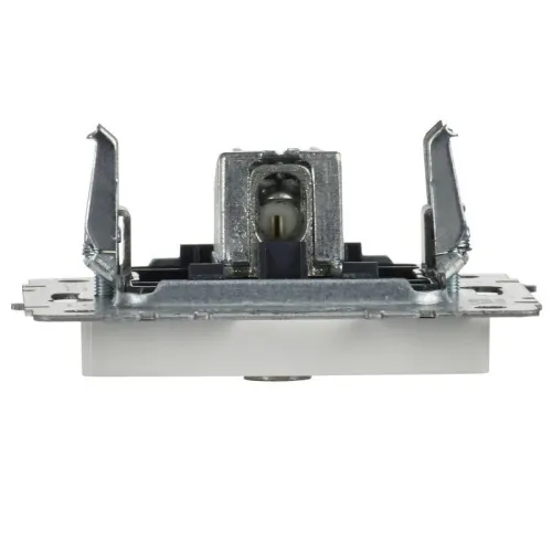 Розетка телевизионная оконечная TV СП Brite РТВ11-0-БрБ механизм бел. IEK BR-A10-O-K01 фото 4