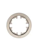 Рамка 1-м OSEN горизонт. круглая титан LEZARD 744-3700-146