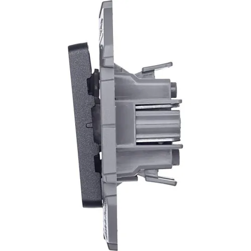 Выключатель 2-кл. Inspiria 10А IP20 250В 10AX механизм антрацит IEK 673623 фото 3