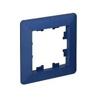 Рамка 1-м AtlasDesign Air аквамарин/дым. черн. SE ATN221101