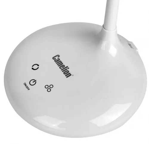 Светильник настольный KD-828 C01 LED 6.5Вт 230В 360лм сенс.рег.ярк .CCT RGB-ночник "Звездн. небо" бел. Camelion 13006 фото 5
