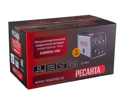 Инвертор сварочный САИПА-160 (MIG/MAG) Ресанта 65/134 фото 9