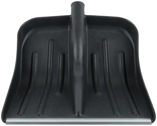 Лопата для уборки снега малая 360х400мм без черенка пластик. 68098 фото 4