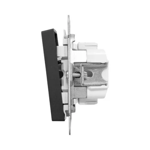 Выключатель кнопочный 1-кл. СП Эпика механизм черн. EKF UP1-SWB-13 фото 6