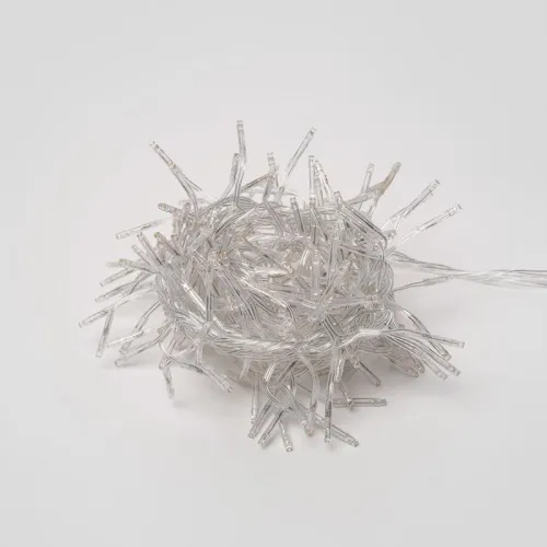 Гирлянда светодиодная ULD-S0300-200/DTA WARM WHITE IP20 FIRECRACKER с контроллером «Фейерверк» 3м тепл. бел. свет провод прозр. Uniel UL-00005477